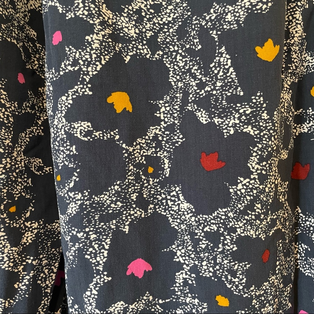 REFINERY29 Elsa Woven Pajama Pants and Top In Blue Dots - Picture 9 of 12
